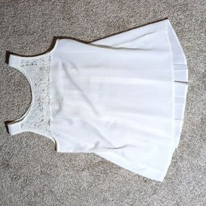 7th avenue white blouse, size XS